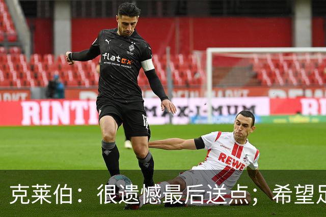 克莱伯：很遗憾最后送点；希望足协杯半决赛球迷过来支持我们